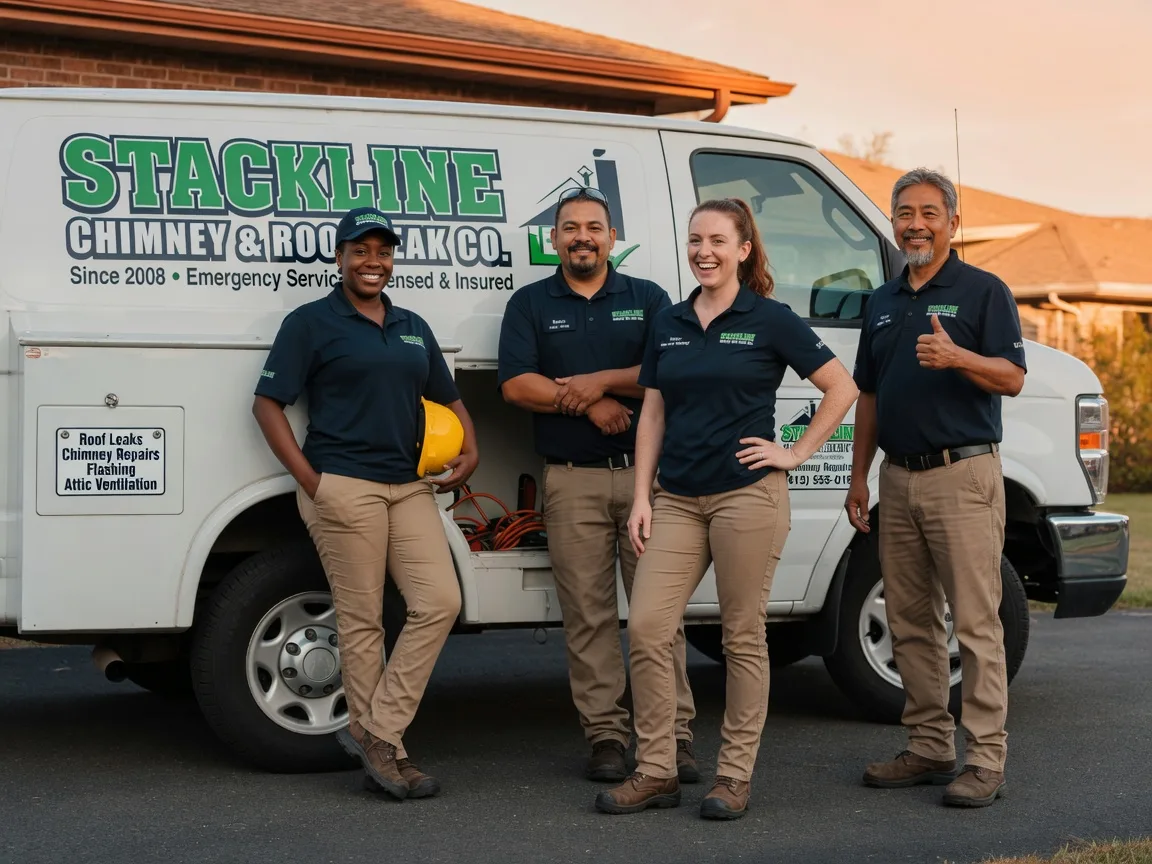 Chimney flashing repair company in College Grove, TN